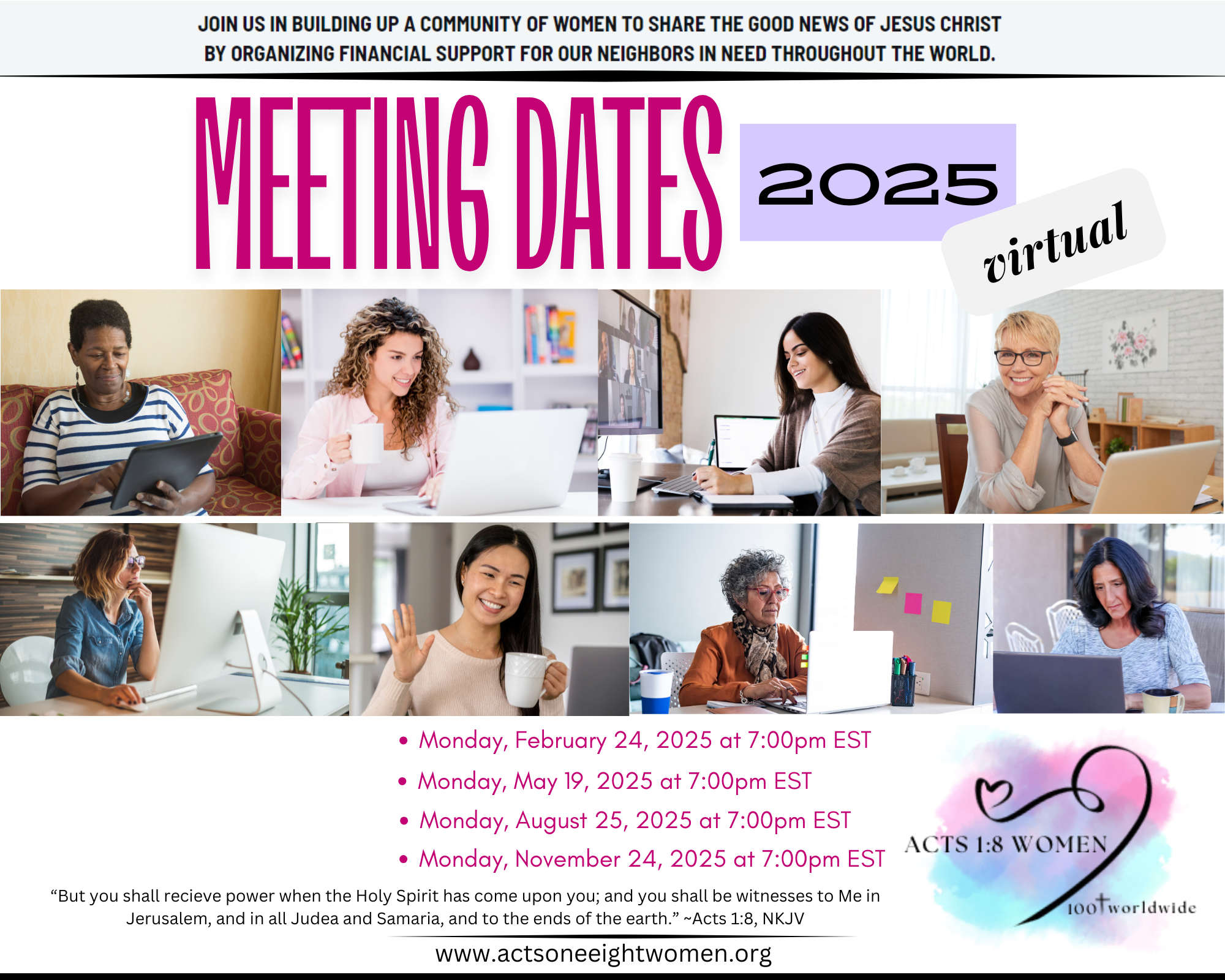 ACTS Meeting Dates 2025